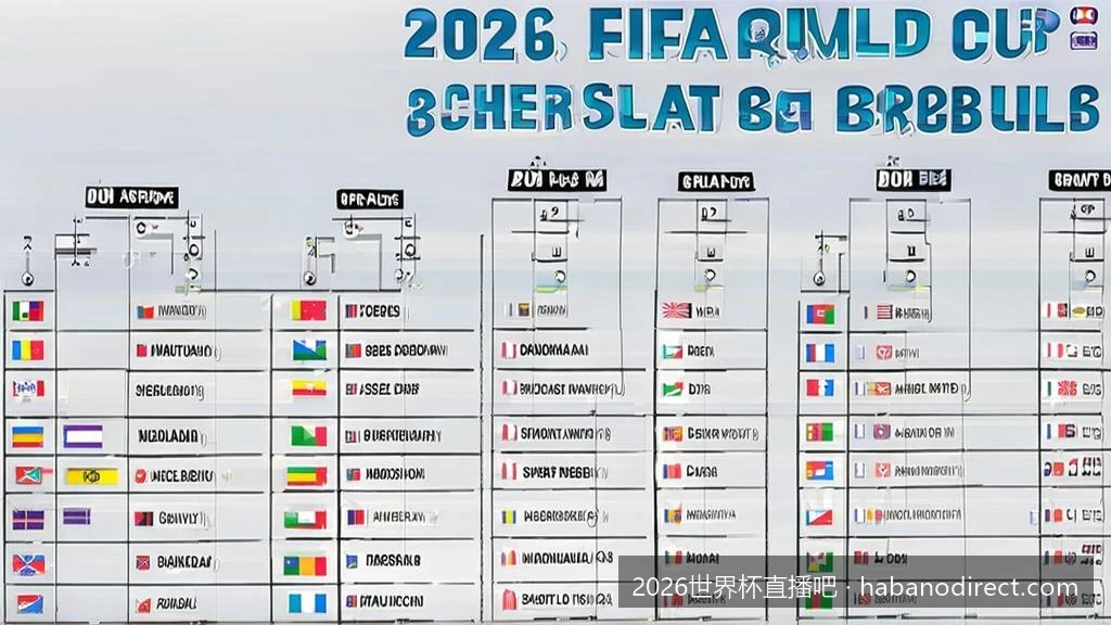2026世界杯48支球队分组赛程表及出线形势深度解析